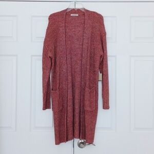 Women's Pink Cardigan Sweater